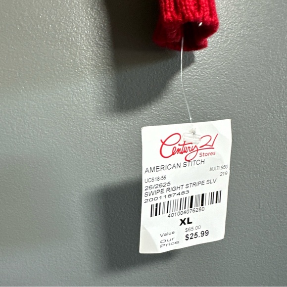 American Stitch Christmas ugly sweater swipe right size xl nwt - Picture 5 of 6